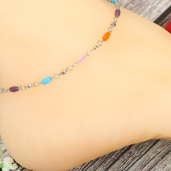 "Elegant Handmade Anklet – Delicate Jewelry for Women, MAR092051 - Picture 6 of 10